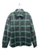 Vince NWT Size M Green Polyester Blend Plaid Button Down Flannel Men's Jacket M