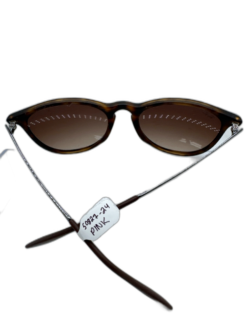 Ray Ban Brown Acetate Tortoiseshell Gradient Lens Wayfarer Sunglasses Brown