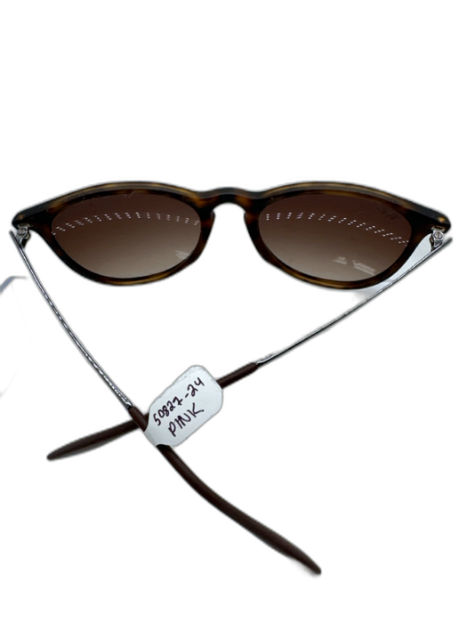 Ray Ban Brown Acetate Tortoiseshell Gradient Lens Wayfarer Sunglasses Brown