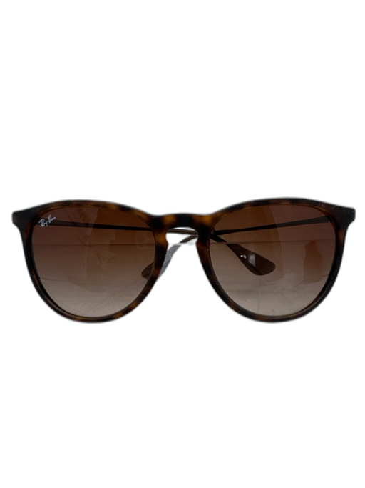 Ray Ban Brown Acetate Tortoiseshell Gradient Lens Wayfarer Sunglasses Brown