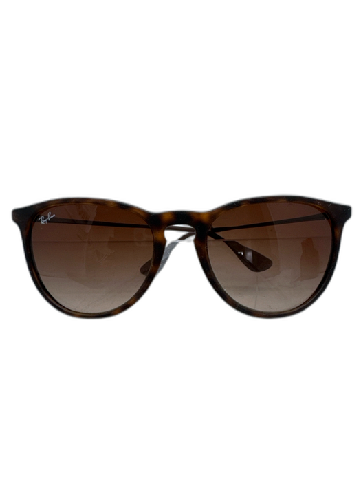 Ray Ban Brown Acetate Tortoiseshell Gradient Lens Wayfarer Sunglasses Brown