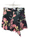Tanya Taylor Size 6 dark green, pink, multi Polyester Blend High Rise Shorts dark green, pink, multi / 6