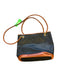 Bottega Veneta Black & Brown Leather Braided Handle bucket Bag Black & Brown / M