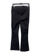 Frame Size 2 Black Cotton Denim Stretch Pull On Flare Pants Black / 2