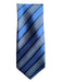 Zegna Blue & Navy Synthetic Silk Men's Ties Blue & Navy