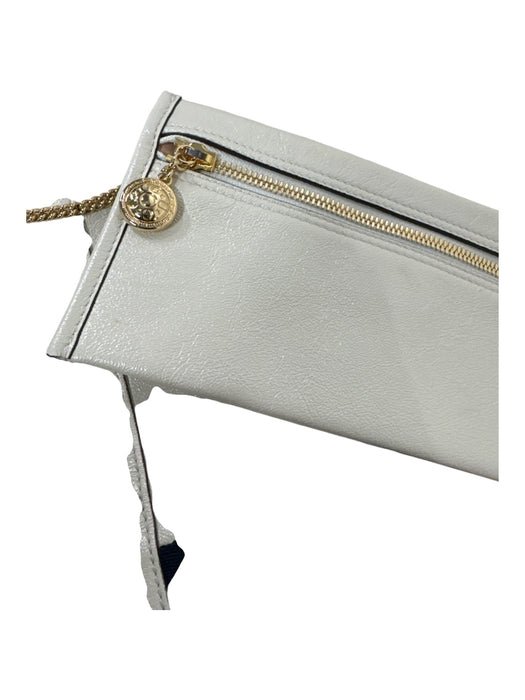 Gucci White, Red, Navy Blue Patent Leather Web Stripe Tote Shoulder Chain Bag White, Red, Navy Blue / XL