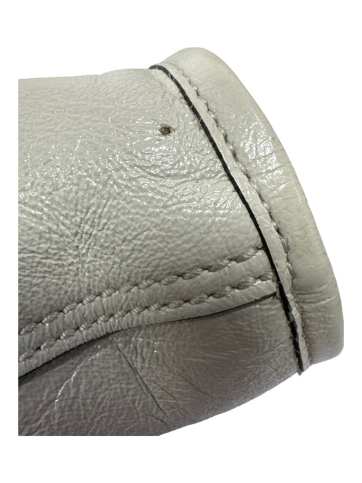 Gucci White, Red, Navy Blue Patent Leather Web Stripe Tote Shoulder Chain Bag White, Red, Navy Blue / XL