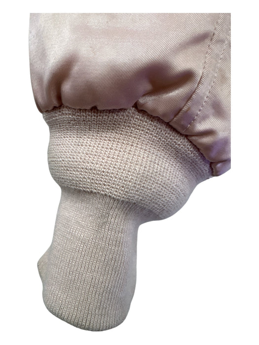 Canada Goose Size XL Peach Pink Nylon Goose Down Zip Coyote fur Puffer Coat Peach Pink / XL