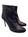 repetto Shoe Size 42 Purple & Black Leather Almond Toe Side Zip Shimmer Booties Purple & Black / 42