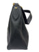 Coach Black Pebbled Leather Zip Top Zip Pockets Crossbody Strap Bag Black / M/L