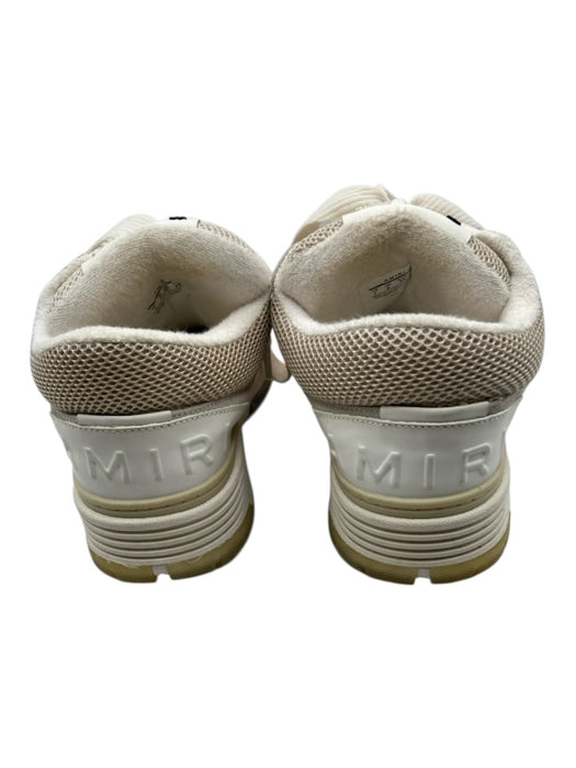 Amiri Shoe Size 9 White, Beige, Gray Leather & Synthetic Rubber Sole Sneakers White, Beige, Gray / 9