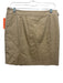 Burberry London Size 8 Khaki Beige Cotton Mini Pockets Trench Skirt Khaki Beige / 8