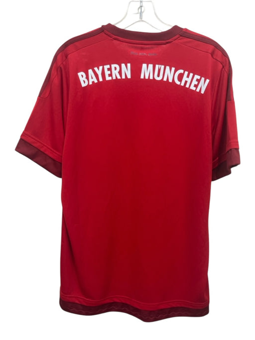 Adidas NWT Size L Red Synthetic Solid Athletic Men's Short Sleeve Red / L