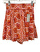 Emily McCarthy Size S Orange, Pink, White Rayon Geometric & Floral Skirt Set Orange, Pink, White / S