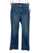 Veronica Beard Size 26 Medium Wash Cotton Blend Denim Patch Pocket Flare Jeans Medium Wash / 26