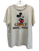 Gucci x Disney Size L Cream & Multi Cotton Graphic Logo Short Sleeve T Shirt Top Cream & Multi / L