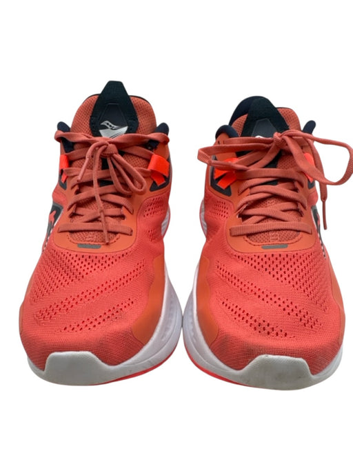 Saucony Shoe Size 10 Coral Orange textile upper Perforated Athletic Sneakers Coral Orange / 10