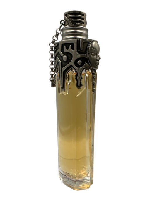 Thierry Mugler Clear & Gunmetal Glass Bottle 80mL 2.7 Fl Oz Refillable Perfume Clear & Gunmetal