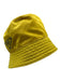 Prada Yellow Nylon Logo Water Resistant Bucket Hat Yellow / L