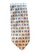Fendi Yellow & Multi Silk Men's Tie Yellow & Multi
