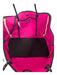 Haute Shore White, Pink & Orange Neoprene Perforated Double Top Handle Bag White, Pink & Orange