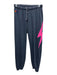 Aviator Nation Size M gray & pink Cotton & Polyester Drawstring Waist Pants gray & pink / M
