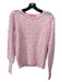 Lilly Pulitzer Size XS Pink & White Acrylic Blend Faux Pearl Long Sleeve Sweater Pink & White / XS