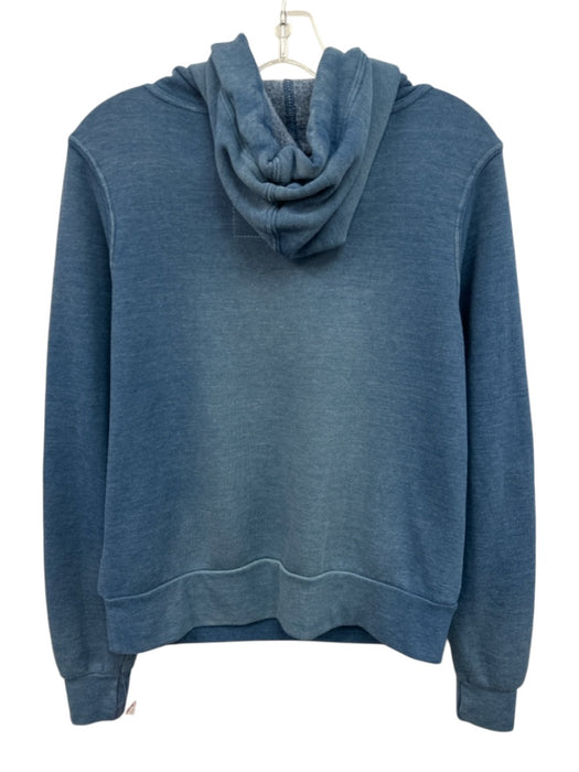 Aviator Nation Size XS Blue Polyester Blend Heathered Hooded High Neck Sweater Blue / XS