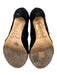 Jimmy Choo Shoe Size 39 Black Leather Upper Suede Caged Back Zip Sandals Black / 39