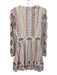 Red Carter Size XS White, Red, Multi Cotton Blend Embroidered Eyelet Mini Dress White, Red, Multi / XS