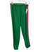 Aviator Nation Size S Green & Multi Polyester Blend applique Side Stripe Pants Green & Multi / S
