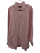 Thomas Pink Size 18.5 Pink & White Cotton Gingham Button Up Long Sleeve Shirt Pink & White / 18.5
