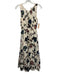 Cleobella Size XS Cream White & Multi Cotton Floral Sleeveless Dress Cream White & Multi / XS