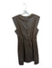 Steve Madden Size 6 Brown Polyurethane Vegan Leather Sleeveless Mini Dress Brown / 6
