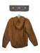 Carhartt Size L Brown & Black Canvas Hood Full Zip Zip Up Men's Jacket Brown & Black / L