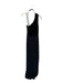 Ralph Lauren Evening Size 8 Black Polyester & Elastane Velvet One Shoulder Gown Black / 8