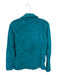 Patagonia Size S Teal Polyester Fleece Quarter Button Long Sleeve Pockets Jacket Teal / S