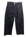 Wandler Size 26 Faded Black Cotton Denim High Rise 5 Pocket Wide Leg Jeans Faded Black / 26