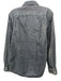 Steven Alan Size M Blue Cotton Blend Micro Button Up Men's Long Sleeve Shirt Blue / M