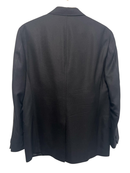 Billy Reid Black Wool Blend Solid Tuxedo Men's Suit Black / 40R