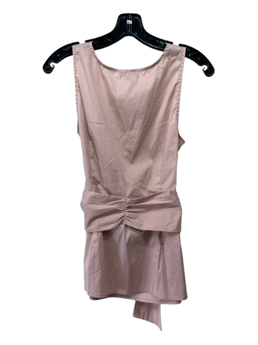 Saks Fifth Ave Size 2 Pale Pink Cotton Blend Round Neck Sleeveless Top Pale Pink / 2
