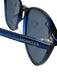 Moncler New Blue Plastic Solid Men's Sunglasses Blue