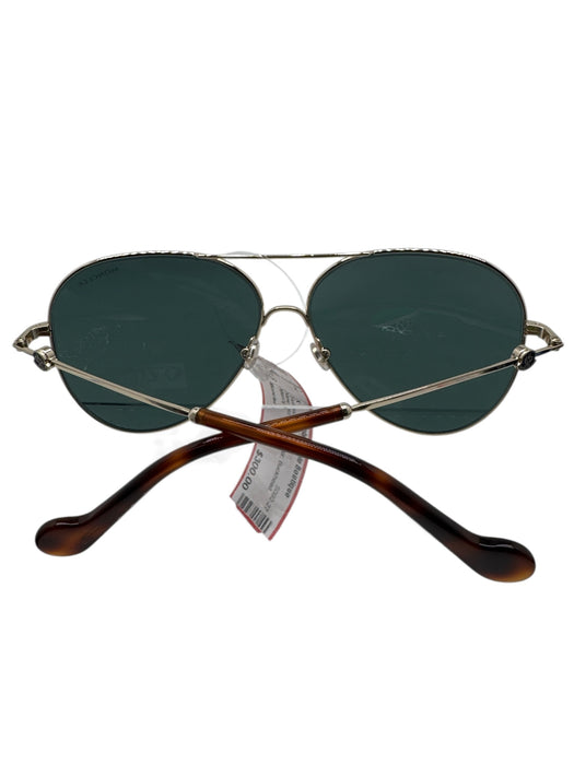 Moncler New Gold Metal Aviator Men's Sunglasses Gold