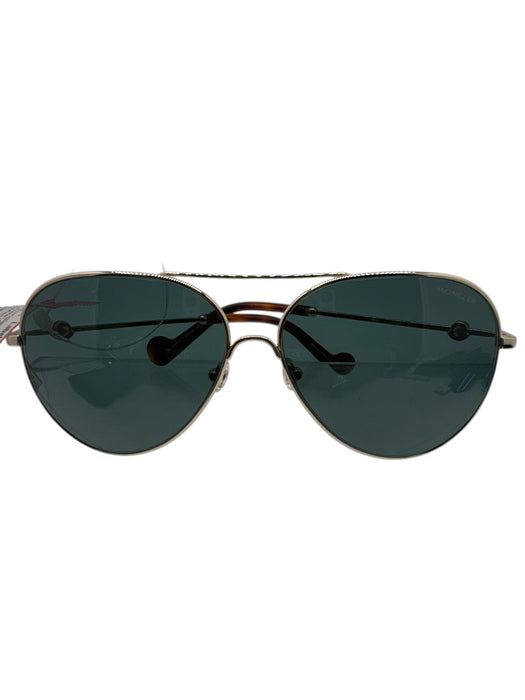 Moncler New Gold Metal Aviator Men's Sunglasses Gold