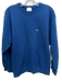 Nike Size M Blue Cotton Solid Crewneck Men's Sweatshirt Blue / M
