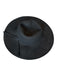 Black Wool Wide Brim Bow Hat Black / Est S