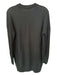 Sezane Size M Black Wool Long Sleeve Buttons Knit Dress Black / M