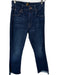 Mother Size 27 Dark Wash Cotton Blend High Rise Bootcut Raw Hem Jeans Dark Wash / 27