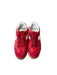 Dolce Vita Shoe Size 9 Red & White Suede Leather Accent Low Top Sneakers Red & White / 9