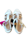 Cole Haan Shoe Size est 6 White Woven Base Buckle Espadrille Wedge Heels White / est 6